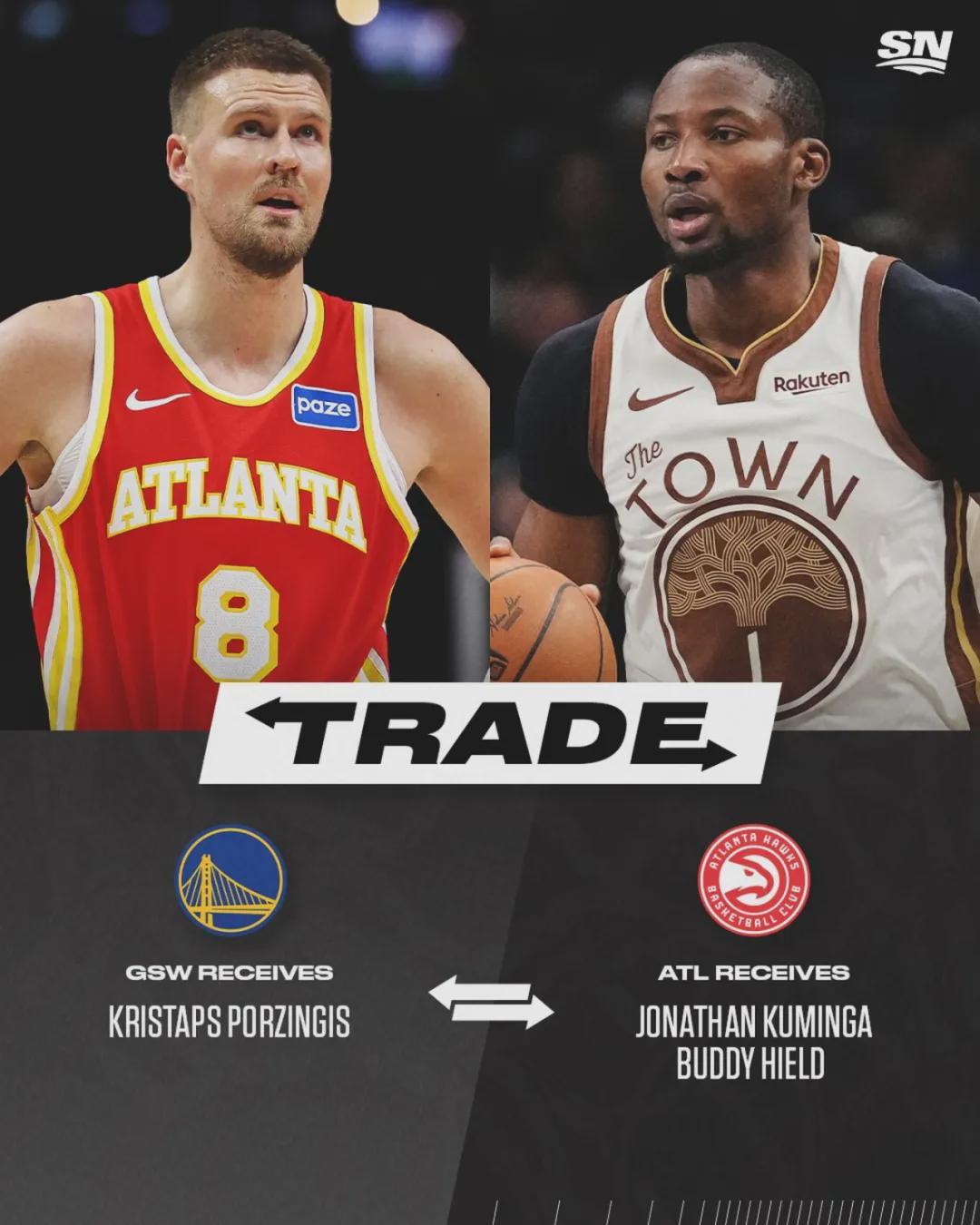 中欧体育-确诊怪病！勇士中锋倒下！2换1交易成了笑话